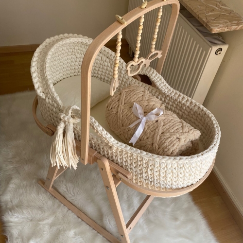 Couffin bébé modèle tressé